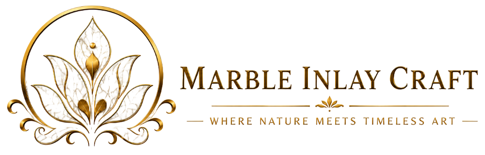 Marble Inlay Craft Logo
