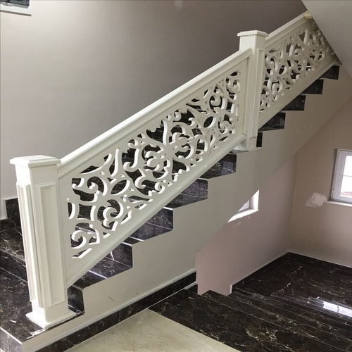 Imperial Arabesque Marble Railing